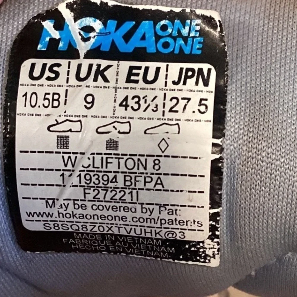 Hoka clifton running